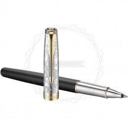 Pióro kulkowe Parker Sonnet Black GT 18k. [2054836]