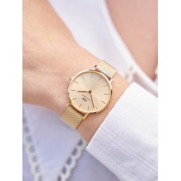 Zestaw Prezentowy Długopis i Pióro Parker IM Champagne + Zegarek Daniel Wellington [2172956/6]