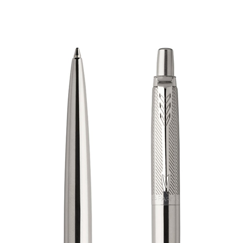 Długopis Parker Jotter Premium Stalowy Diagonal CT w przekroju